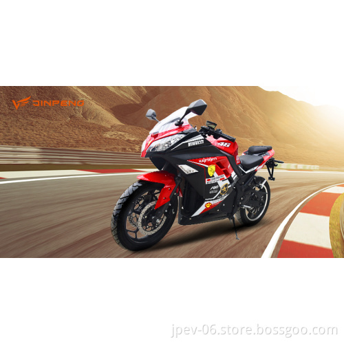 Jinpeng XRZ ad alta potenza Cool Color Colore personalizzato adulto Off Road Street Electric Motorcycles in vendita Batteria al litio 72V2000W